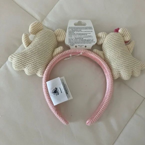 Disney Ghost Headband with Pink and Cream Accents - Picture 2 of 5